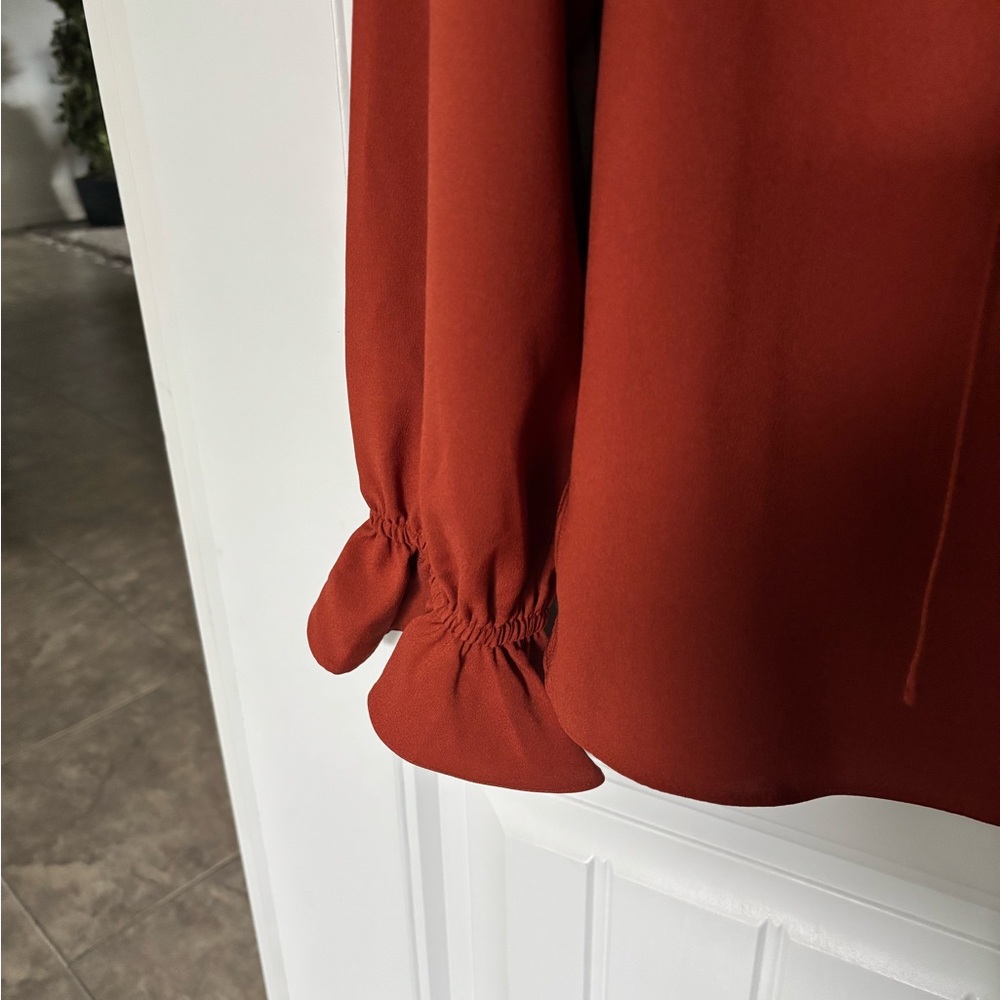 Jcrew Ruffle Drapey Top - Picture 9 of 14